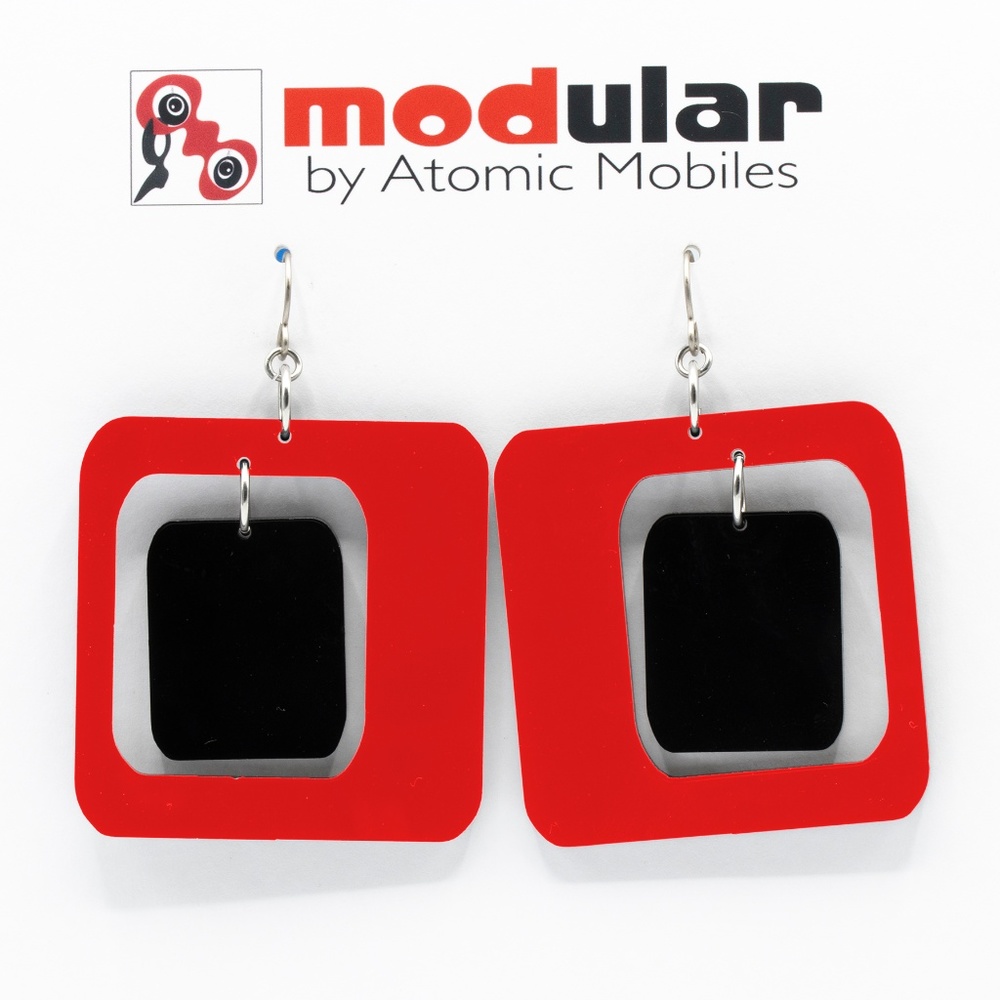 Coolsville Earrings - Hip Mod Style Statement